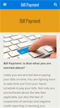 Mobile Screenshot of billpayment.co.in